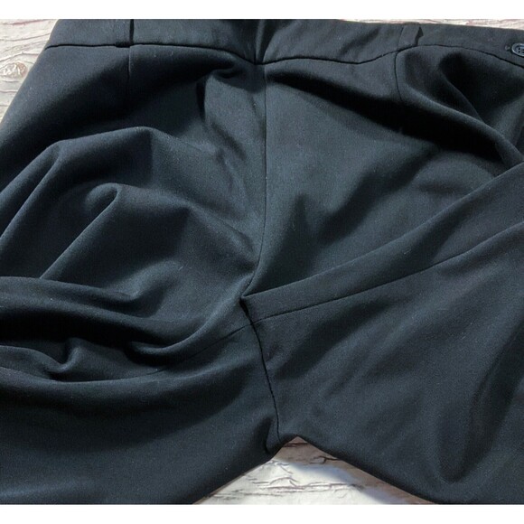 Thalian Womens Pants size 10 Black Career Dress Bootcut x29"inseam Stretch Blend - Picture 7 of 10